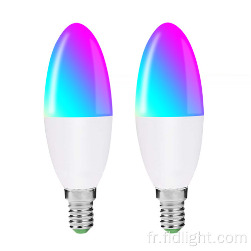 Ampoule Intelligente Led Wifi Lumière Rgbw 9W 10W